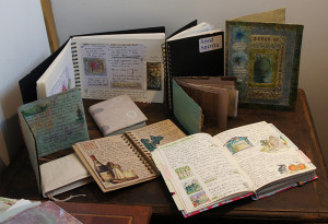 journals on display at local exhibition