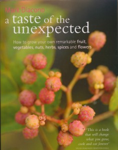 ‘a taste of theunexpected’ by Mark Diacono cover