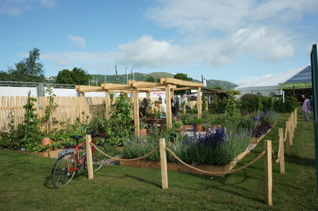 An award-winning Malvern show-garden within sight of the spectacular hills