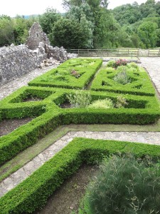 Tully Castle Knot Garden