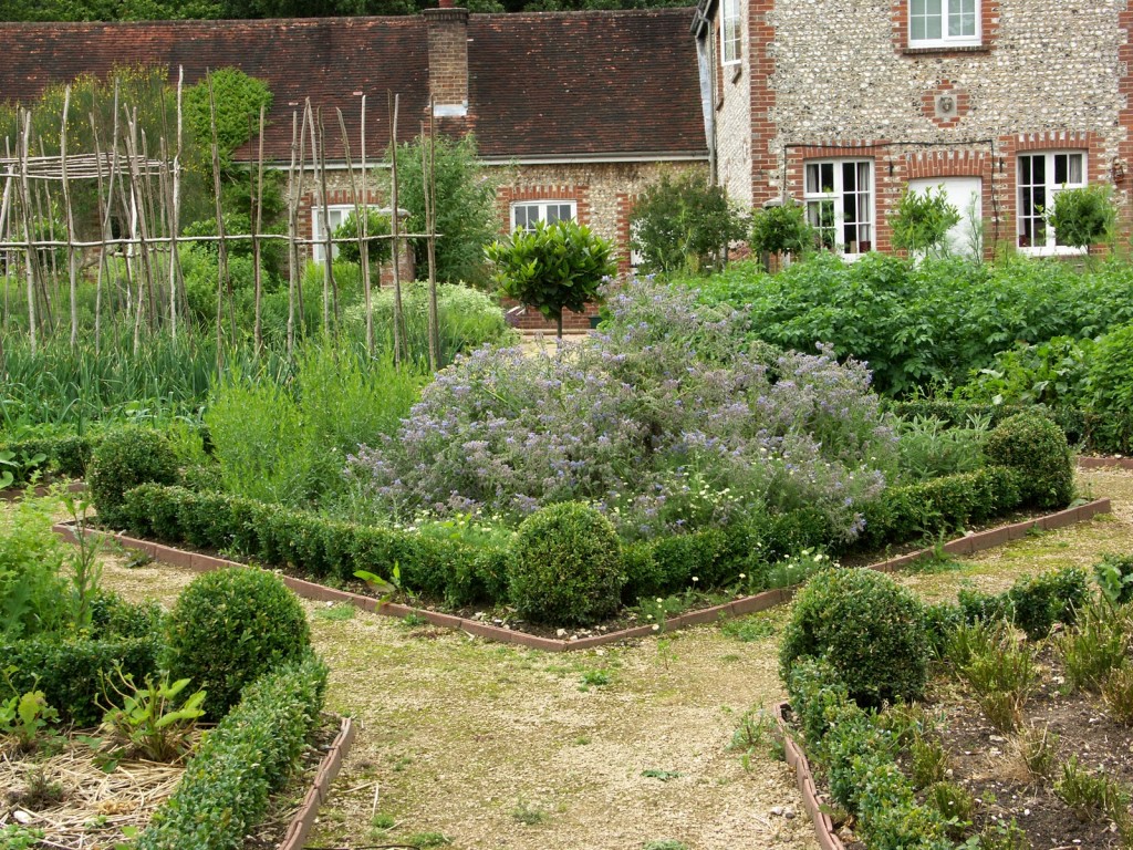 The Kennels herb garden
