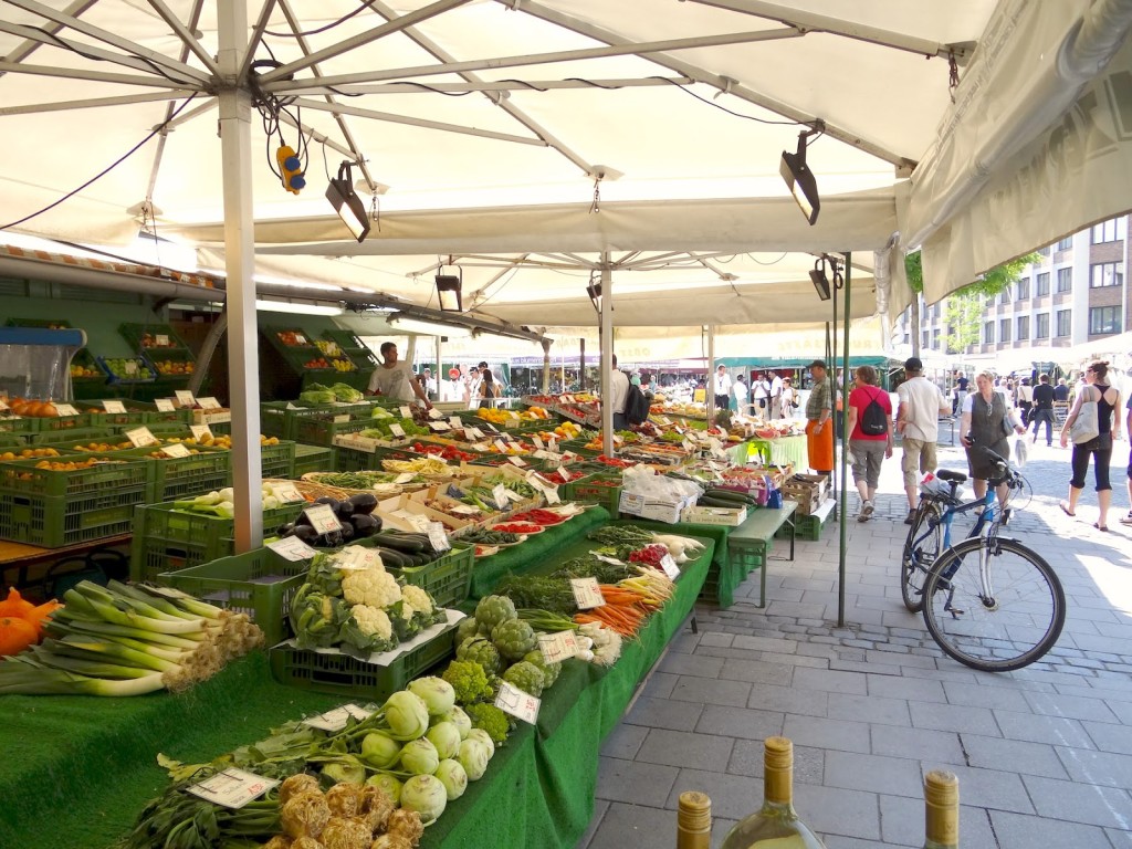 Munich Market, Germany; June 2012