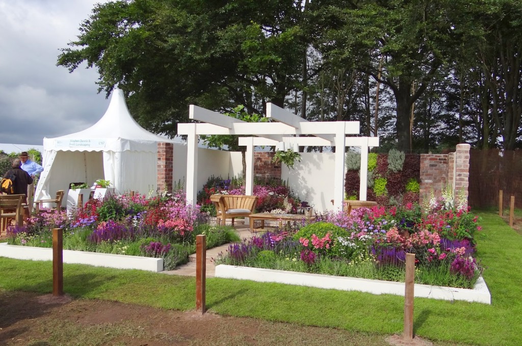 show garden at RHS Flower Show, Tatton Park