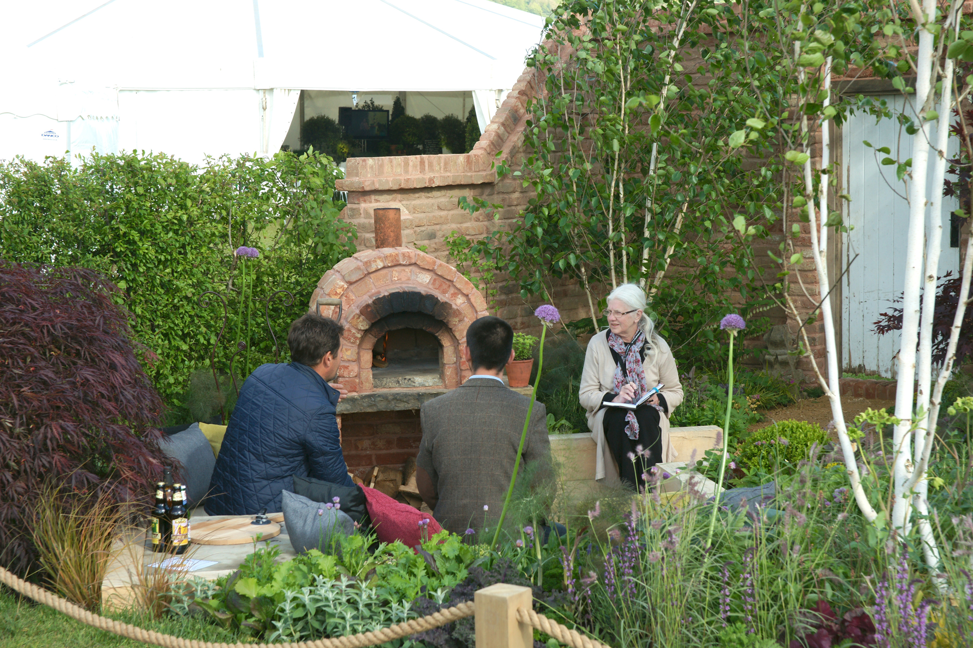 Think outside the box when it comes to creating a decorative and productive garden