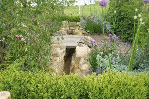 War zones inspired a most beautiful and gentle garden at the 2014 RHS Malvern Spring Festival