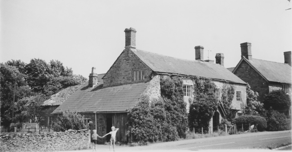 Ivy House, June 1969, purchased at auction - and we did not realise quite what we had taken on!